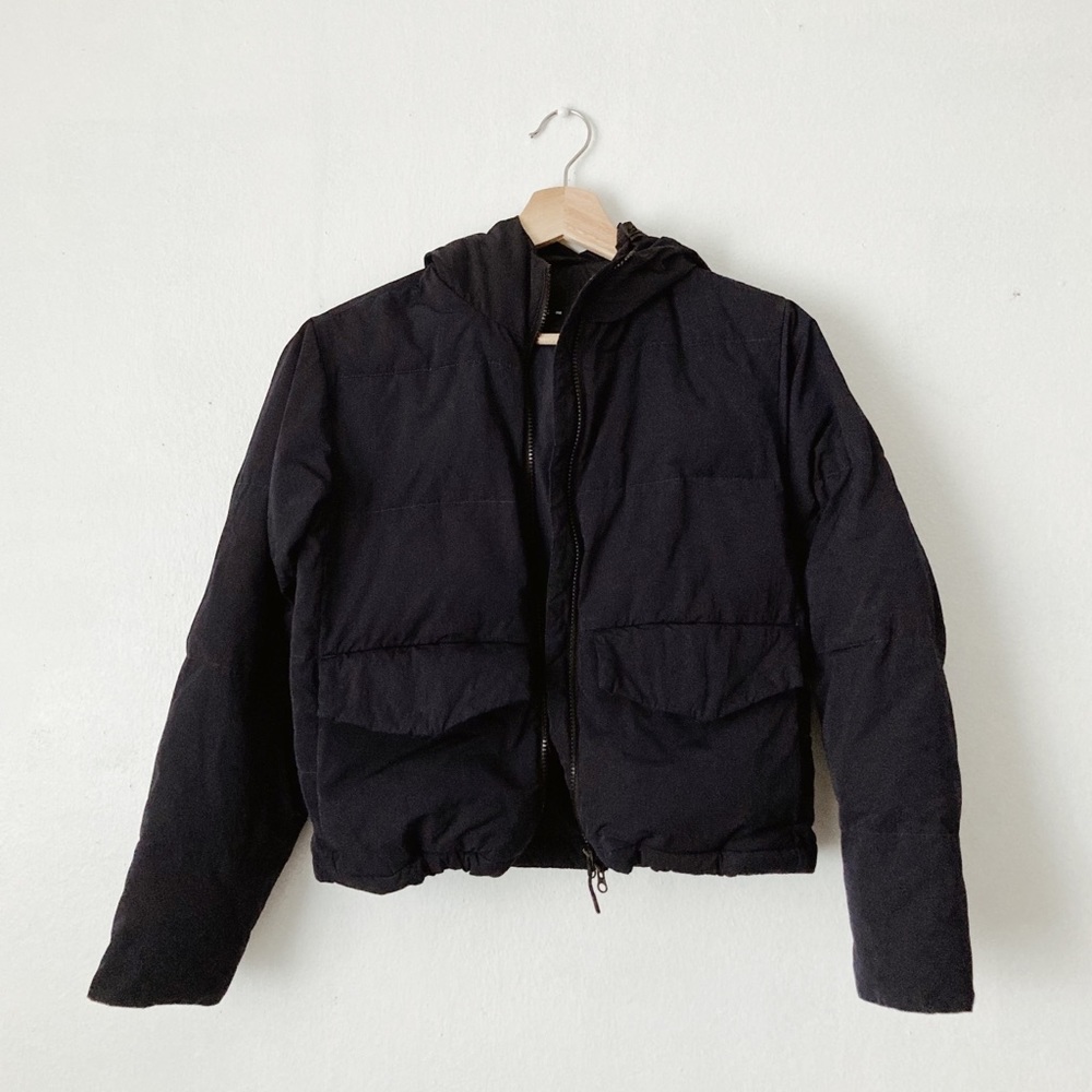 Everlane short puffer